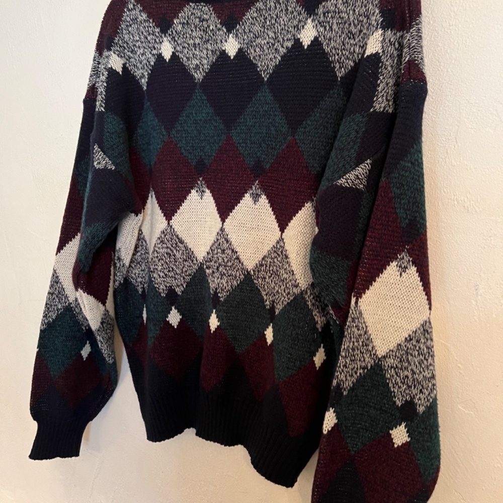 SOLD Vintage Stefano Man 100% acrylic sweater men’s medium EUC - Picture 6 of 9